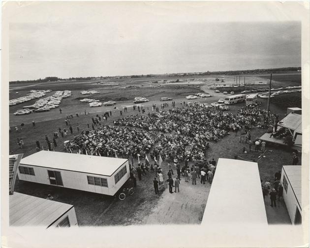 : 1971 University Park Groundbreaking Ceremony, Special Collections & University Archives, Green Library, 佛罗里达国际大学