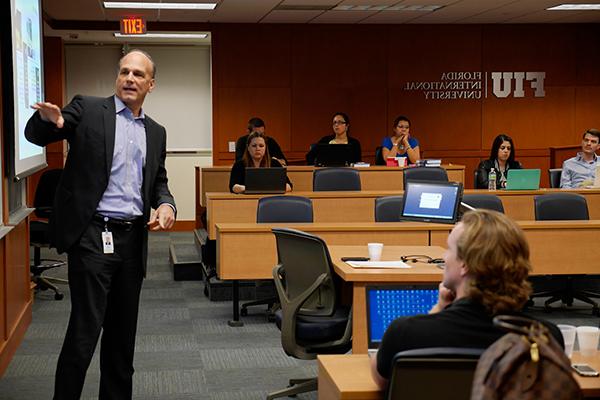 Dynamic environment: Earn your professional MBA in the heart of Miami financial district.